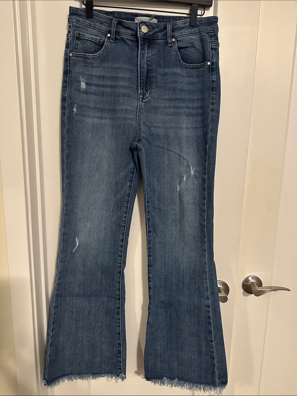 Risen High-Rise Jeans